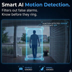 Smart Home Video Doorbell - No Subscription, Battery Operated & Wireless