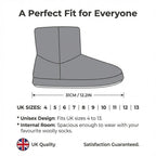 Rechargeable USB Heated Slippers UK - Electric Warming Slipper Boots for Men & Women