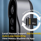 Gear Tech | No Subscription Wireless Smart Ring Video Doorbell