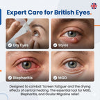 Cool Gel Eye Mask Alternative: Electric Heated Eye Compress for Dry Eye Relief
