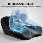 Cushion for Bruised Tailbone & Sore Coccyx | Orthopedic Relief