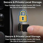 Safe Doorbell - Wireless Smart Video Doorbell, Easy Installation & No subscription needed