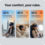 Cool Gel Eye Mask Alternative: Electric Heated Eye Compress for Dry Eye Relief