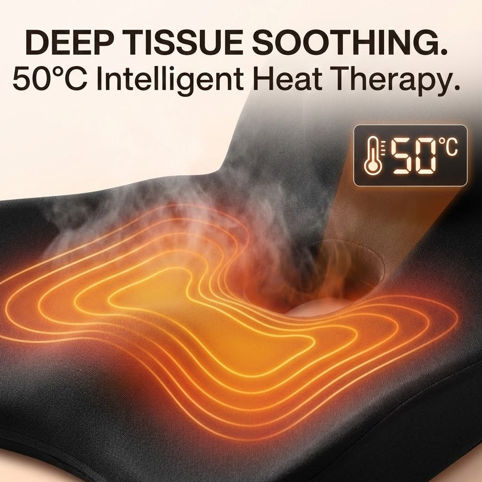 Cushion for Bruised Tailbone & Sore Coccyx | Orthopedic Relief