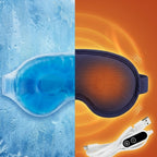 Cool Gel Eye Mask Alternative: Electric Heated Eye Compress for Dry Eye Relief