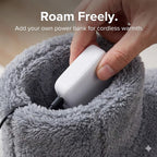 Women's Warming Slippers - Electric Ladies Heated Slippers Soft Coral Fleece & Washable | USB Powered Winter Foot Warmer Boots