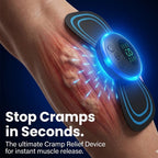 Cramp Relief Device & Muscle Spasm Machine - Portable TENS EMS Unit for Immediate Muscle Cramp Relief -Drug-Free Medicine for Back Spasms & Leg Cramps