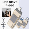 Image of USB Flash Drive for iPhone & Android - 128GB High-Speed Storage for Photos, Videos, and Files Transfer