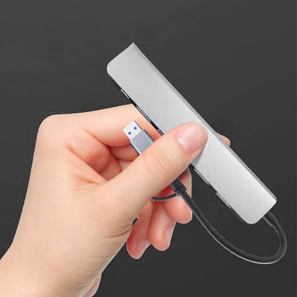 USB-C Hub 7-in-1 Multiport Adapter – High-Speed USB Splitter for Mac, PC, Tablet & More Devices