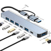 Image of USB-C Hub 7-in-1 Multiport Adapter – High-Speed USB Splitter for Mac, PC, Tablet & More Devices