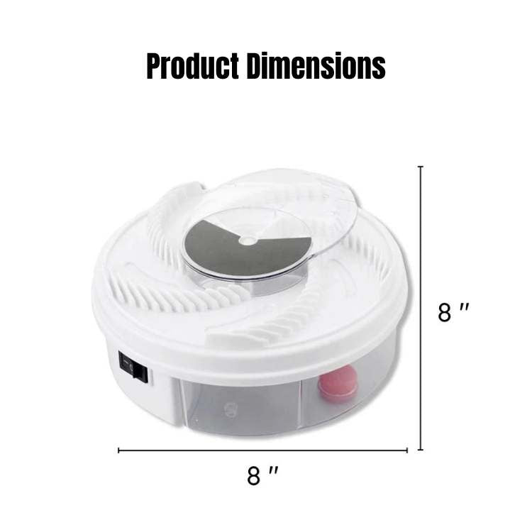 USB-Powered Silent Fly Trap | Chemical-Free, Eco-Friendly & Ideal for Indoor and Outdoor Use