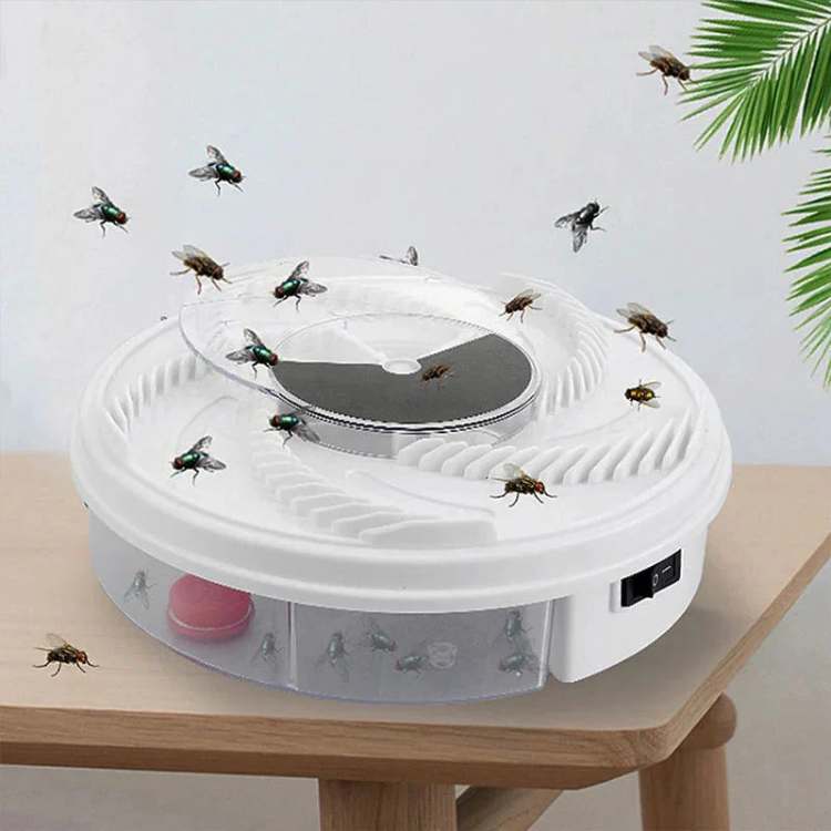 USB-Powered Silent Fly Trap | Chemical-Free, Eco-Friendly & Ideal for Indoor and Outdoor Use