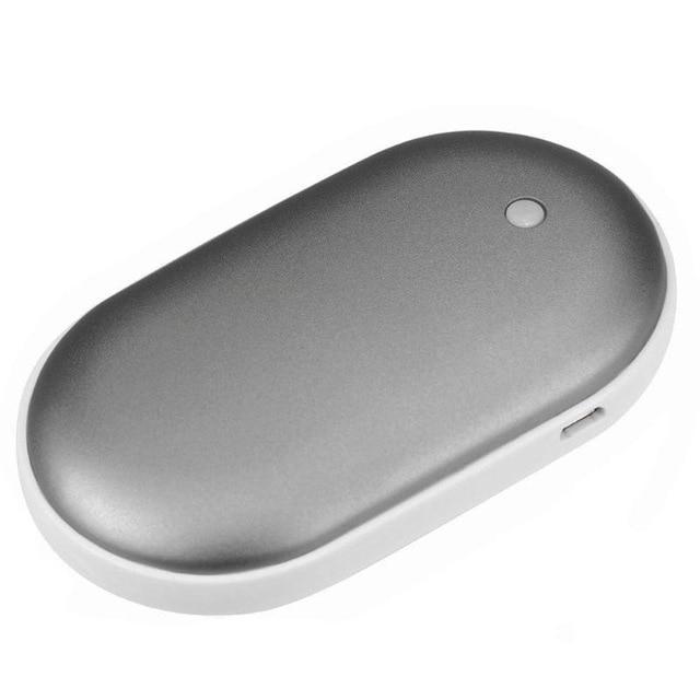 2x Rechargeable Hand Warmers With Powerbank