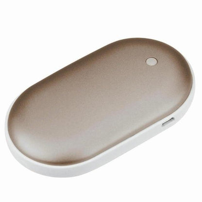 2x Rechargeable Hand Warmers With Powerbank