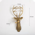 Realistic Frankie Deer Head Wall Mount for Rustic Home Decor & Cabin Wall Art