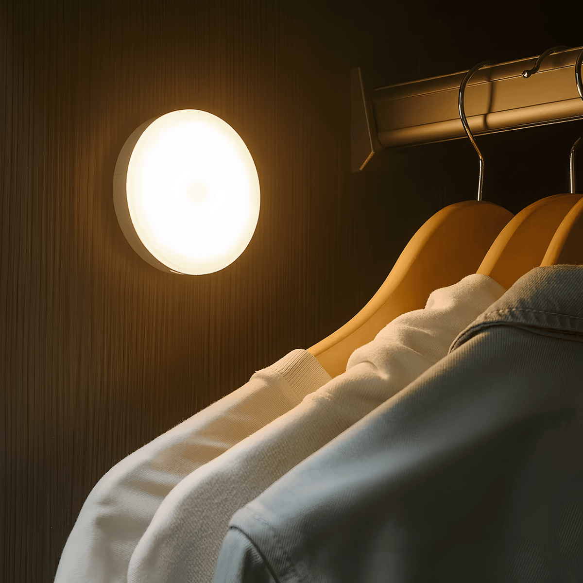Rechargeable Motion Sensor LED Light | Energy-Saving, USB Rechargeable & Ideal for Hallways, Stairs, Wardrobes & Cupboards