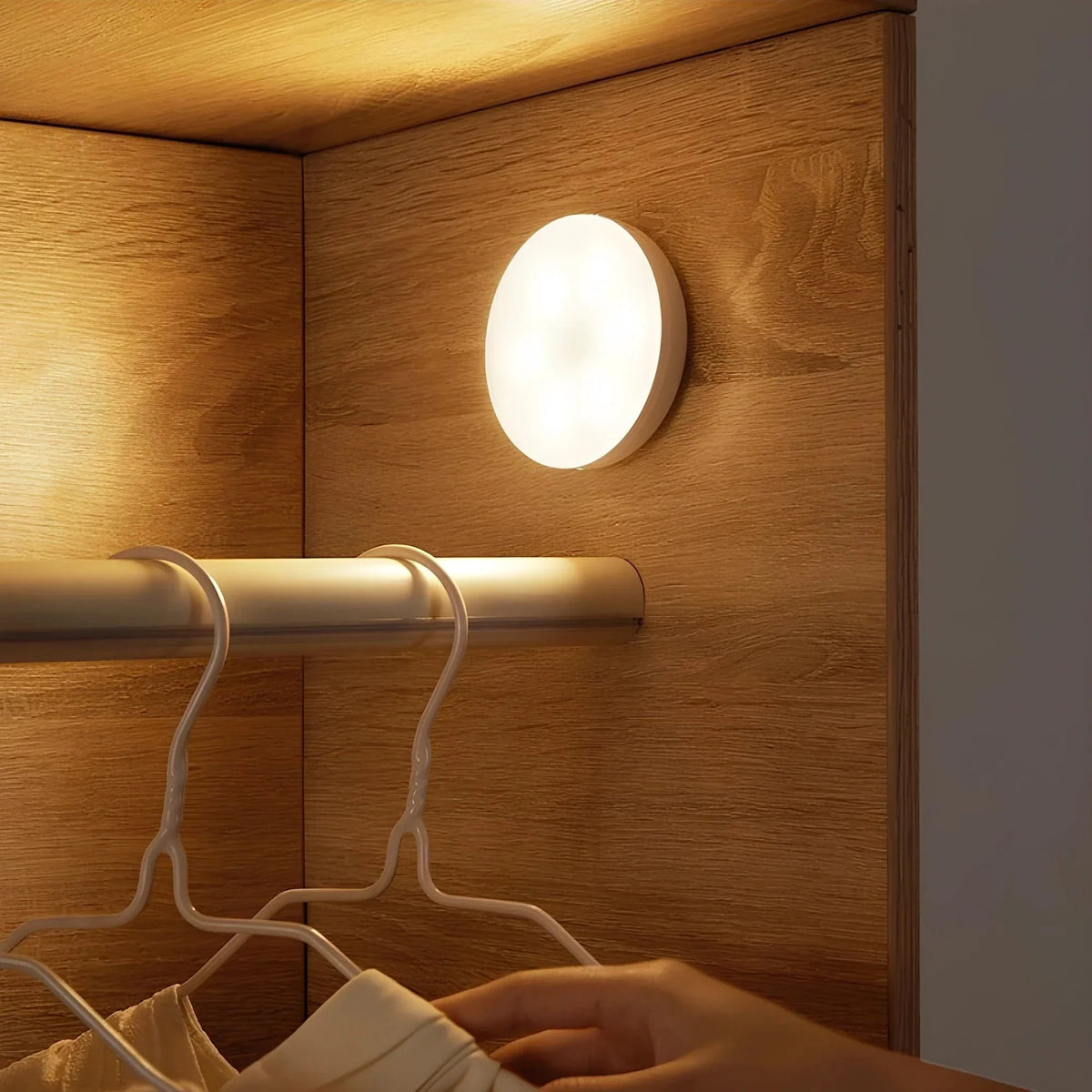 Rechargeable Motion Sensor LED Light | Energy-Saving, USB Rechargeable & Ideal for Hallways, Stairs, Wardrobes & Cupboards