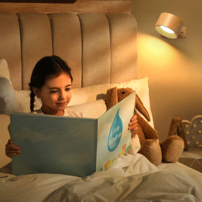 Battery Operated Wall Light | Rechargeable, 360° Adjustable & Wireless for Modern Interiors