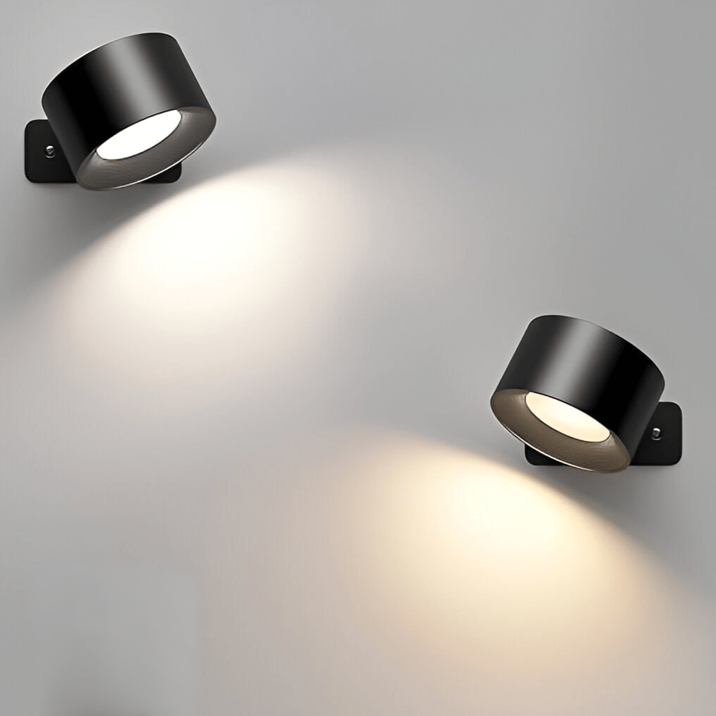 Battery Operated Wall Light | Rechargeable, 360° Adjustable & Wireless for Modern Interiors