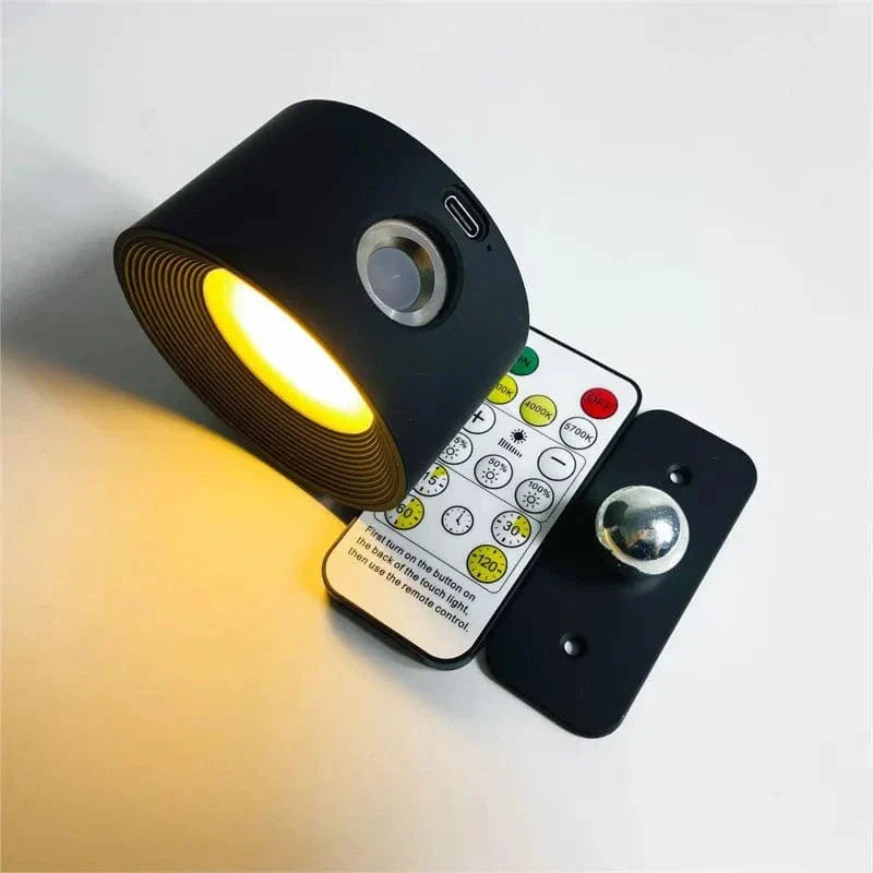 Battery Operated Wall Light | Rechargeable, 360° Adjustable & Wireless for Modern Interiors