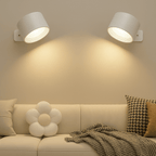 Battery Operated Wall Light | Rechargeable, 360° Adjustable & Wireless for Modern Interiors