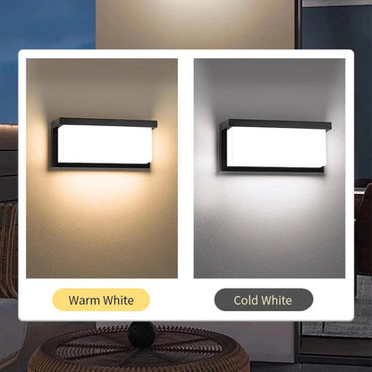 LED Outdoor Wall Light | Waterproof, PIR Motion Sensor for Balconies, Porches & Gardens
