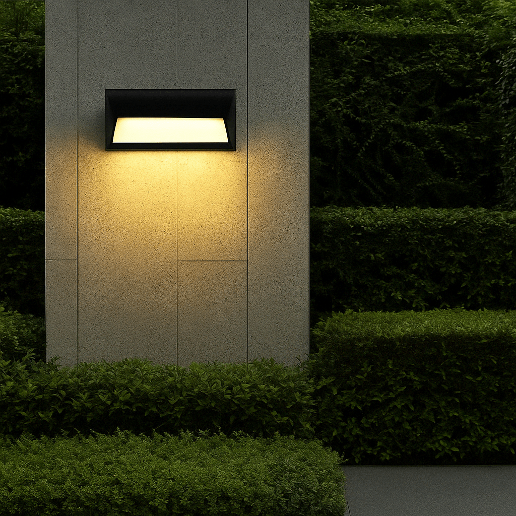LED Outdoor Wall Light | Waterproof, PIR Motion Sensor for Balconies, Porches & Gardens
