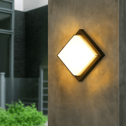LED Outdoor Wall Light | Waterproof, PIR Motion Sensor for Balconies, Porches & Gardens