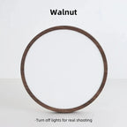 LED Ceiling Light | Ultrathin Wood Grain Design, Dustproof & Dimmable for Modern Interiors