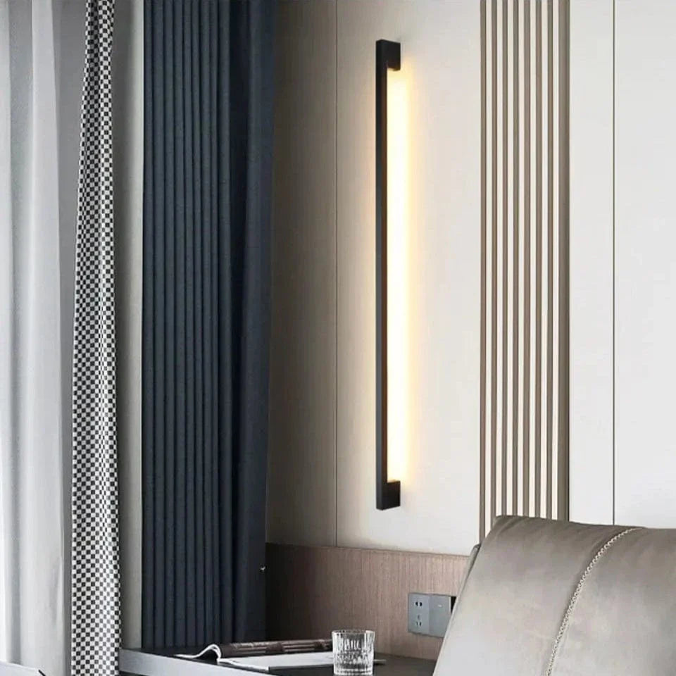 Modern Minimalist LED Wall Lamp | Adjustable Brightness, Multiple Sizes & Ideal for Living Room or Bedroom Decor