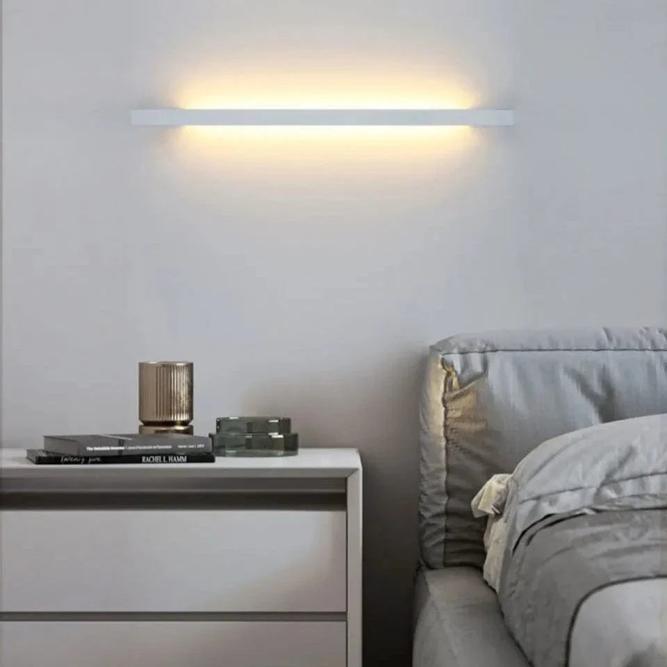 Modern Minimalist LED Wall Lamp | Adjustable Brightness, Multiple Sizes & Ideal for Living Room or Bedroom Decor