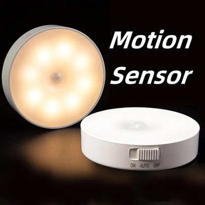 Rechargeable Motion Sensor LED Light | Energy-Saving, USB Rechargeable & Ideal for Hallways, Stairs, Wardrobes & Cupboards