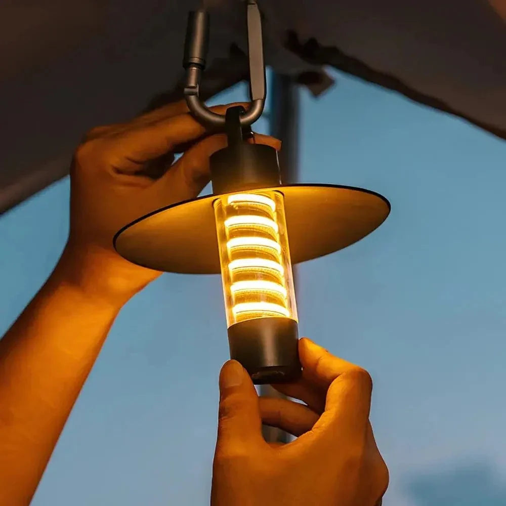 Adjustable Rechargeable Camping Light | Waterproof, Portable & Ideal for Hiking and Outdoor Adventures