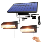 Solar Pendant Outdoor Light | Dual or Single Head, IP65 Waterproof & Solar-Powered for Patios, Barns, and Indoor Use