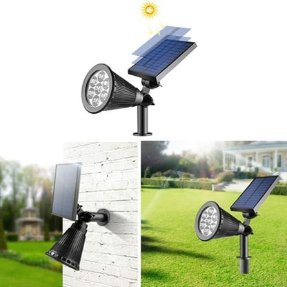 Solar-Powered LED Garden Spotlight | Weather-Resistant, Adjustable & Ideal for Pathways, Patios & Outdoor Spaces
