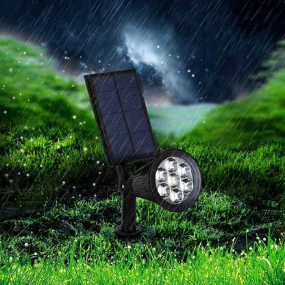 Solar-Powered LED Garden Spotlight | Weather-Resistant, Adjustable & Ideal for Pathways, Patios & Outdoor Spaces