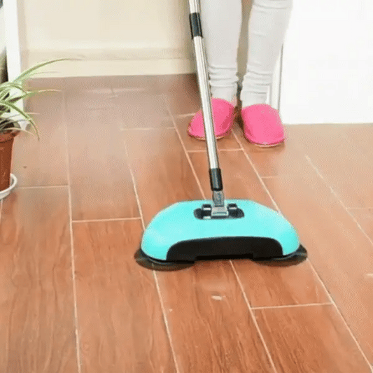 2-in-1 Vacuum Broom | Cordless, Eco-Friendly & Suitable for Tiles, Wood, and Carpets