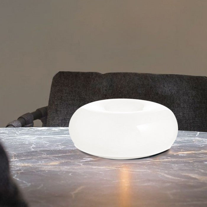 LED Donut Wall Light/Table Lamp - Modern Design for Home Decor & Ambient Lighting