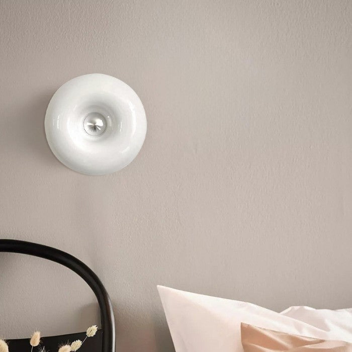 LED Donut Wall Light/Table Lamp - Modern Design for Home Decor & Ambient Lighting