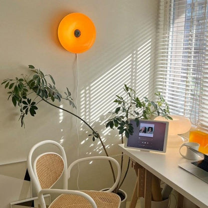 LED Donut Wall Light/Table Lamp - Modern Design for Home Decor & Ambient Lighting