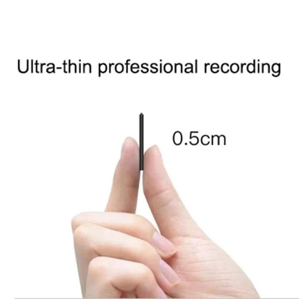 Spy Recorder Voice-Activated – Compact Digital Audio Dictaphone with 16–32 GB Storage & Long Battery Life