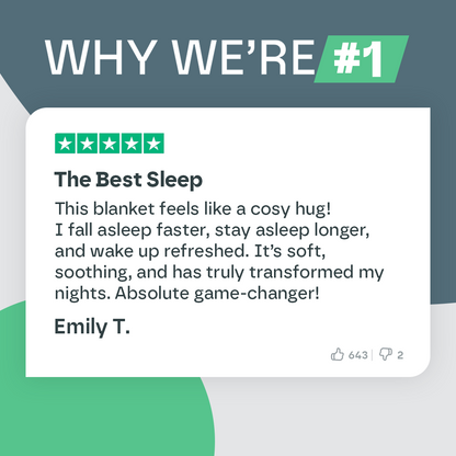 Weighted Blanket | 3-7kg for Adults & Kids, Calming Glass Beads for Relaxation and Comfort