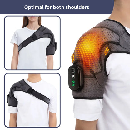 Shoulder Massage Device | Heat Therapy, Adjustable Intensity & Ideal for Muscle Relaxation