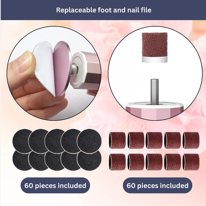 Electric Callus Remover | Rechargeable, Waterproof & Ideal for Smooth Feet at Home