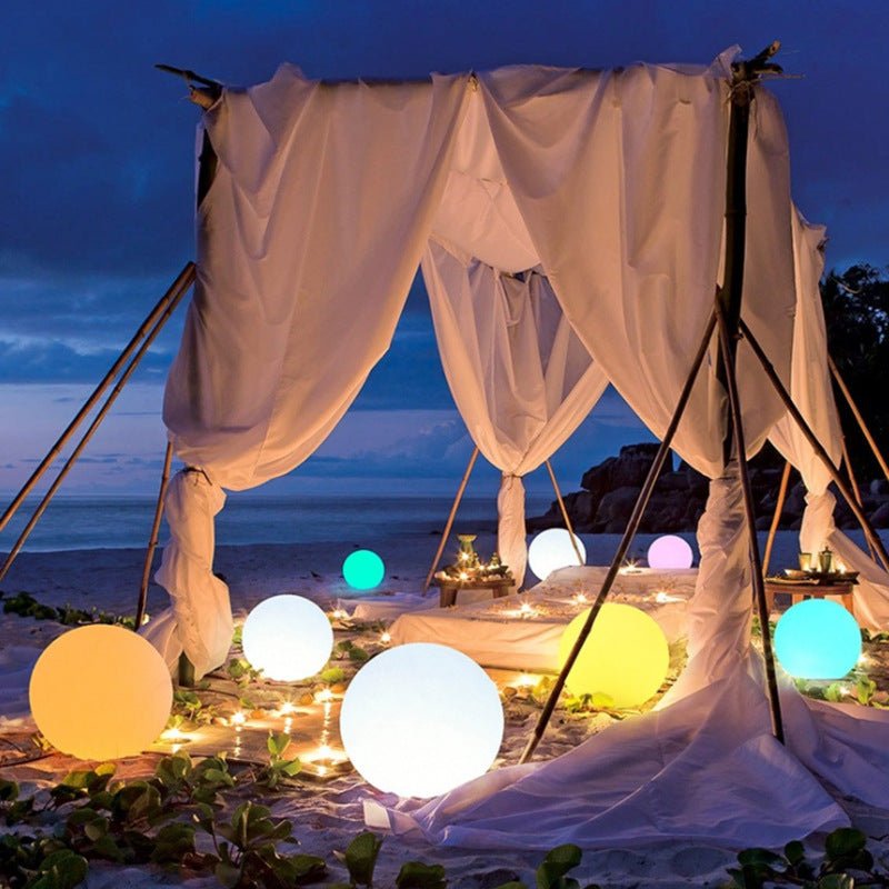 Solar Waterproof Globe Light | Color-Changing. Remote-Controlled & Ideal for Outdoor Garden and Patio Decor