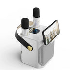 High Power Portable Bluetooth Karaoke Speaker with Rechargeable Battery for Outdoor and Indoor Use