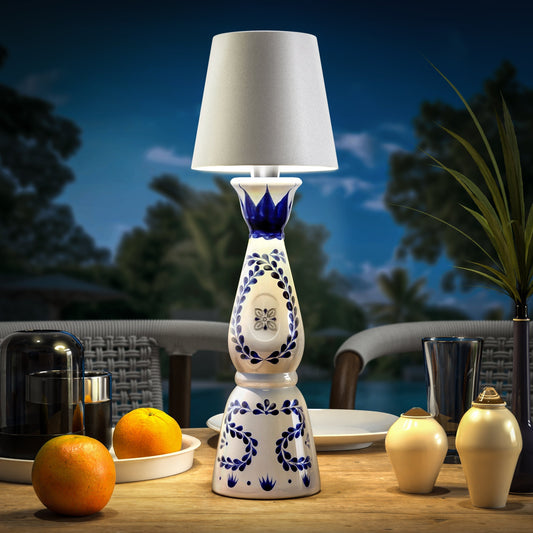 Wireless Bottle Lamp Kit | Universal Fit. Rechargeable & Waterproof for Indoor and Outdoor Decor