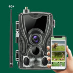 4G Wildlife Camera | Hunting Game Cameras, Full HD, Motion Detection & Infrared for Hunting, Security, and Wildlife Observation