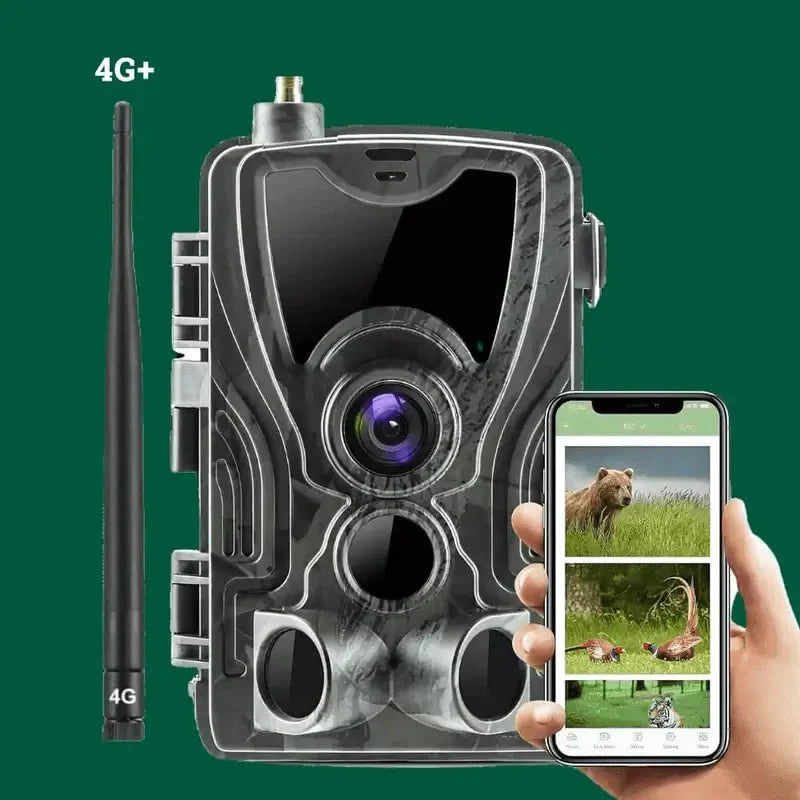 4G Wildlife Camera | Hunting Game Cameras, Full HD, Motion Detection & Infrared for Hunting, Security, and Wildlife Observation