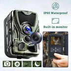 4G Wildlife Camera | Hunting Game Cameras, Full HD, Motion Detection & Infrared for Hunting, Security, and Wildlife Observation